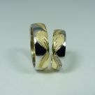 Barevná kombinace vzoru č. 5 s diamanty